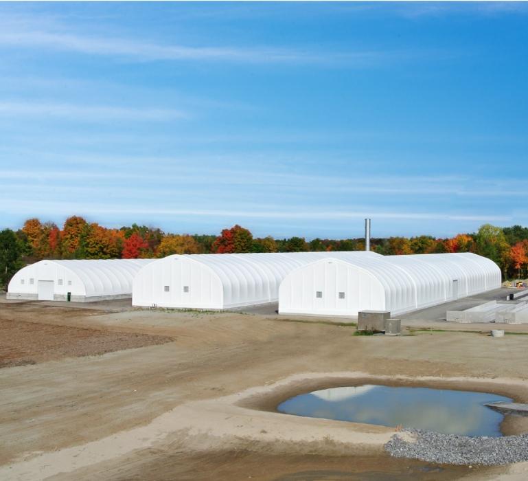 Manitoba MegaDome permanent fabric building